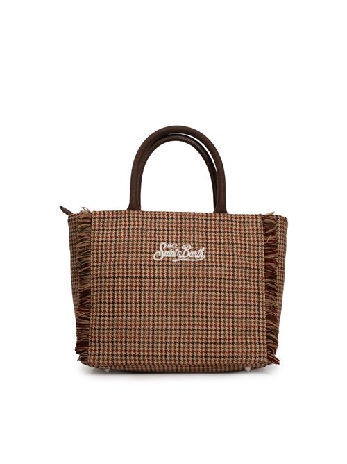 Borsa Colette Pied De Poule in misto lana Mc2 Saint Barth | COL002900282I